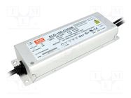 Power supply: switching; LED; 100W; 71÷143VDC; 700mA; 180÷295VAC MEAN WELL