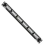 MODULAR PATCH PANEL, 24PORT, 1U