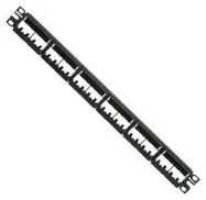 PATCH PANEL, CAT6, 24PORT, 1RACK U