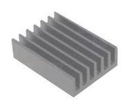 CERAMIC HEAT SINK W/FINS, 30X30X5.25MM