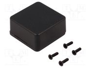 Enclosure: multipurpose; X: 50mm; Y: 50mm; Z: 25mm; 1590; aluminium HAMMOND