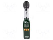 WBGT; 0÷100%RH; Hum.measur.accuracy: ±3%; Unit: °C,°F EXTECH