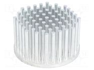 Heatsink; LED; Ø: 54mm; H: 30mm; 6.95K/W FISCHER ELEKTRONIK