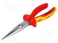 Pliers; cutting,insulated,elongated; steel; 200mm KNIPEX