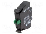 Contact block; 22mm; RMQ-Titan; -25÷70°C; front fixing EATON ELECTRIC