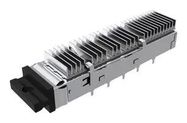 CONN CAGE, QSFP-DD, 1PORT, PRESSFIT