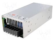 Power supply: switched-mode; for building in,modular; 600W; 5VDC MEAN WELL
