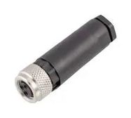 SENSOR CONN, M8, RCPT, 4POS, SCREW