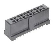 CONN, RCPT, 20POS, 2ROW, 2.54MM