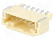 Socket; wire-board; male; DuraClik; 2mm; PIN: 6; SMT; 3A; -40÷105°C MOLEX