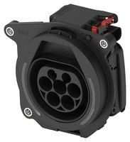 AUTOMOTIVE EV HOUSING, RCPT, 5POS, 32A