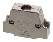 D-SUB BACKSHELL, DB, 180DEG, ZINC