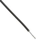 EQUIPMENT WIRE, 0.08MM2, BLK, 100M