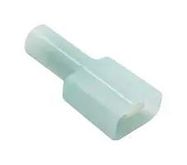 TERM, FEMALE QUICK CONNECT, BLUE, 14AWG