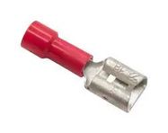 TERM, FEMALE QUICK CONNECT, PINK, 16AWG
