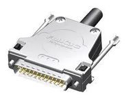 D SUB BACKSHELL, 180DEG, SIZE DB