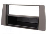 Radio frame; Jaguar; 2 ISO; black COMPOTECH