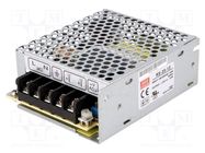 Power supply: switching; for building in,modular; 35W; 12VDC; 3A MEAN WELL