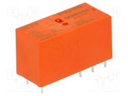 Relay: electromagnetic; DPDT; Ucoil: 12VDC; 8A; 8A/250VAC; 8A/30VDC TE Connectivity