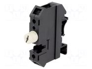 Splice terminal: rail; Urated: 800V; screw terminal; 10A; ways: 1 DEGSON ELECTRONICS