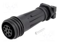 Connector: circular; plug; female; PIN: 7; 32A; 430V; Buccaneer 900 BULGIN