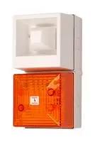 AUDIO/VISUAL SIGNAL, FLASH, 230VAC, AMB