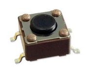 TACTILE SWITCH, 0.05A, 12VDC, SMD, 100GF