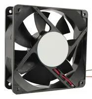DC AXIAL FAN, BALL, 124CFM, 0.23A, 24V
