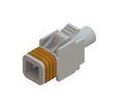 CONNECTOR HOUSING, RCPT, 1POS