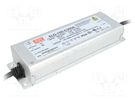 Power supply: switched-mode; LED; 100W; 35÷72VDC; 700÷1400mA; IP65 MEAN WELL