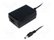 Power supply: switching; 12VDC; 1.5A; Out: 5,5/2,1; 18W; 85÷264VAC MEAN WELL