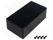 Enclosure: multipurpose; X: 66mm; Y: 121mm; Z: 39mm; 1590; aluminium HAMMOND