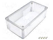 Enclosure: multipurpose; X: 80mm; Y: 150mm; Z: 46mm; 1591; IP54 HAMMOND