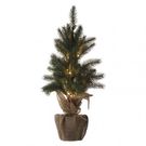 LED Christmas tree, 52 cm, 3x AA, indoor, warm white, timer, EMOS