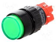 Switch: push-button; Pos: 2; SPDT; 3A/220VAC; 2A/24VDC; ON-ON; IP40 ONPOW