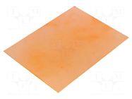 Laminate; FR4,epoxy resin; 0.6mm; L: 100mm; W: 75mm; Coating: copper SOLDER PEAK