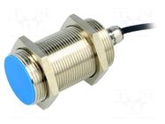 Sensor: inductive; OUT: PNP / NO; 0÷15mm; 10÷30VDC; M30; 2m; IP67 SICK