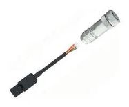 SENSOR CORD, M12 PLUG-WTB RCPT, 5M