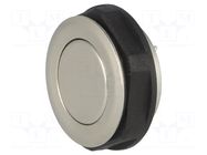 Switch: vandal resistant; Pos: 2; SPST-NO; 0.125A/48VDC; IP65 SCHURTER