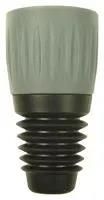 STRAIN RELIEF, XLR PLUG, GREY CAP