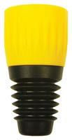 STRAIN RELIEF, XLR PLUG, YELLOW CAP