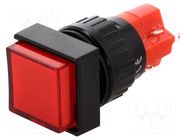 Switch: push-button; Pos: 2; SPDT; 3A/250VAC; 2A/24VDC; ON-ON; IP40 ONPOW