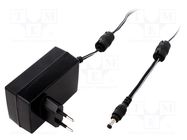 Power supply: switching; mains,plug-in; 9VDC; 3.11A; 28W; Plug: EU MEAN WELL