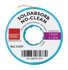 SOLDER ABSORBENT, STRIP, 1.5M, 1.4MM