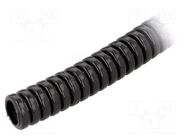 Protective tube; Size: 18; polyamide; black; SILVYN® FPAS; UL94V-2 LAPP