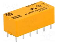 Relay: electromagnetic; DPST-NO + DPST-NC; Ucoil: 24VDC; S; 2.85kΩ PANASONIC