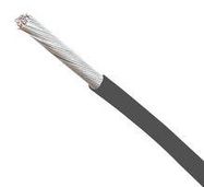 HOOK UP WIRE, 28AWG, BLK, 30.5M