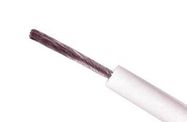 HOOK UP WIRE, 28AWG, WHT, 30.5M