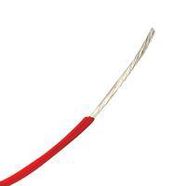 HOOK UP WIRE, 24AWG, RED, 30.5M