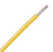 HOOK UP WIRE, 22AWG, YLW, 30.5M